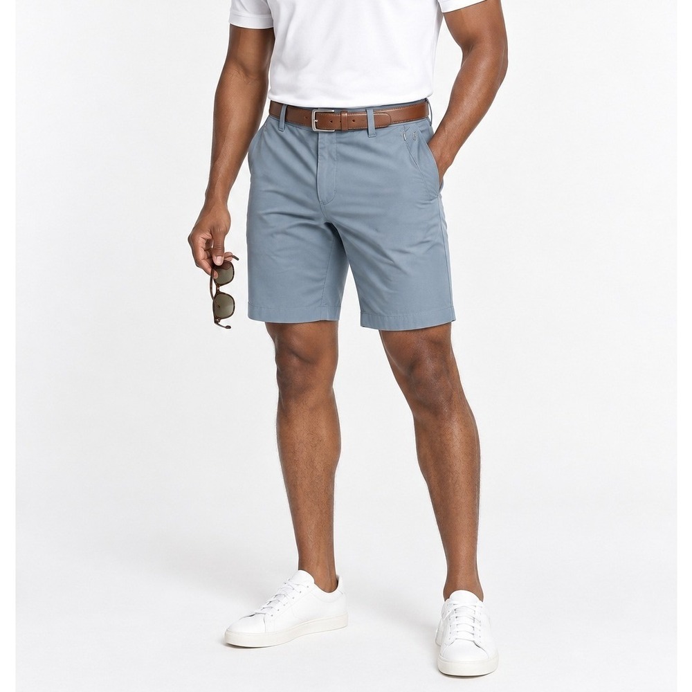 Lululemon Commission Short 33 Blue Gray Golf Chino Preppy Old Money Sporty Prep